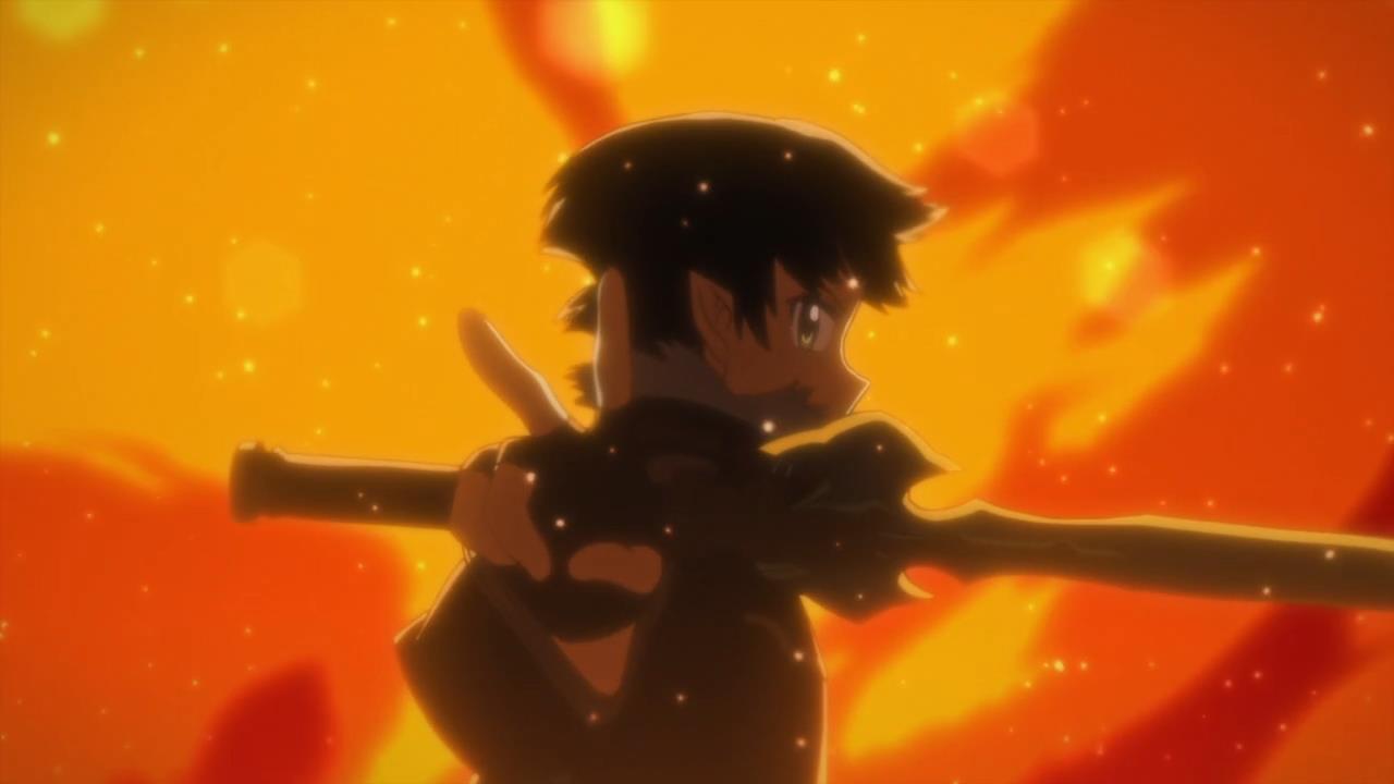 Kirito cutting magic (Sword Art Online II) on Make a GIF