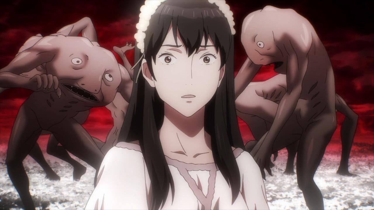 Parasyte Ep. 11: There was a hole here. It's gone now.