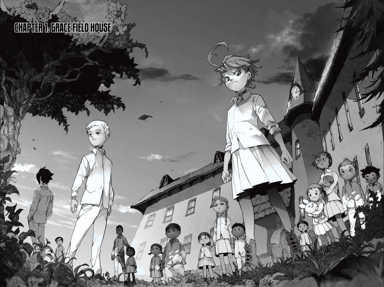 the promised neverland manga panel] in 2023